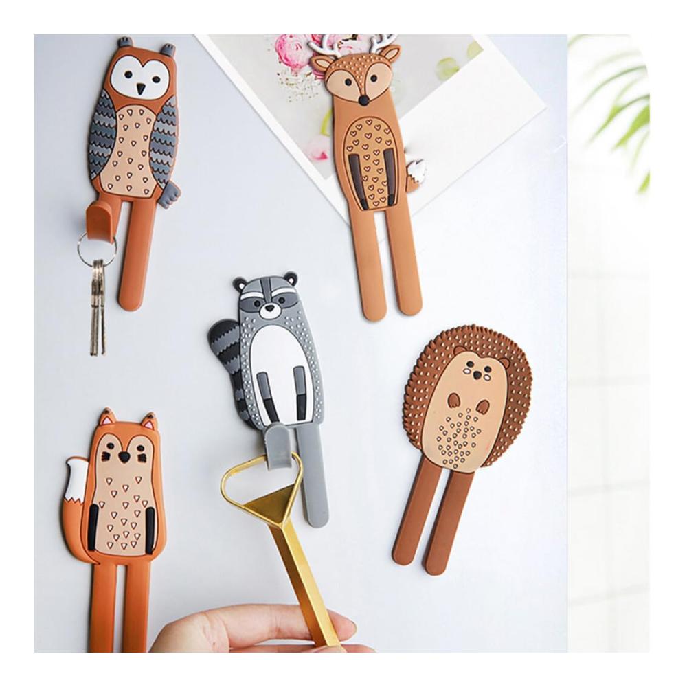 Premium Magnete Set - 8 Stück | Stark haftende Magnete für Kühlschrank Whiteboard & mehr | Vielseitige Aufhängehaken für Zuhause Büro & Werkstatt | Magnetisches Haushaltszubehör