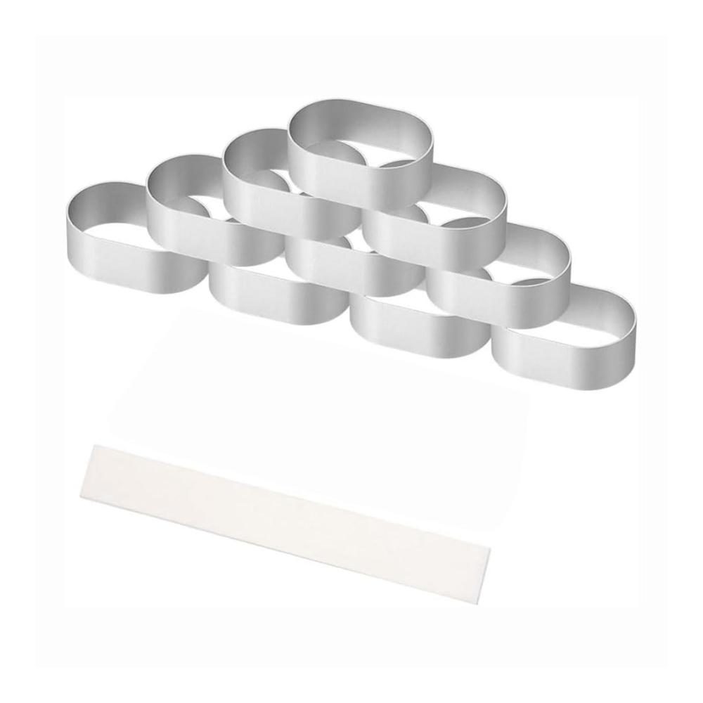 Backpapier 100 Stück Käseformen & Backpapier-Set aus Aluminiumlegierung – Praktisches Backwerkzeug für köstliche Ergebnisse