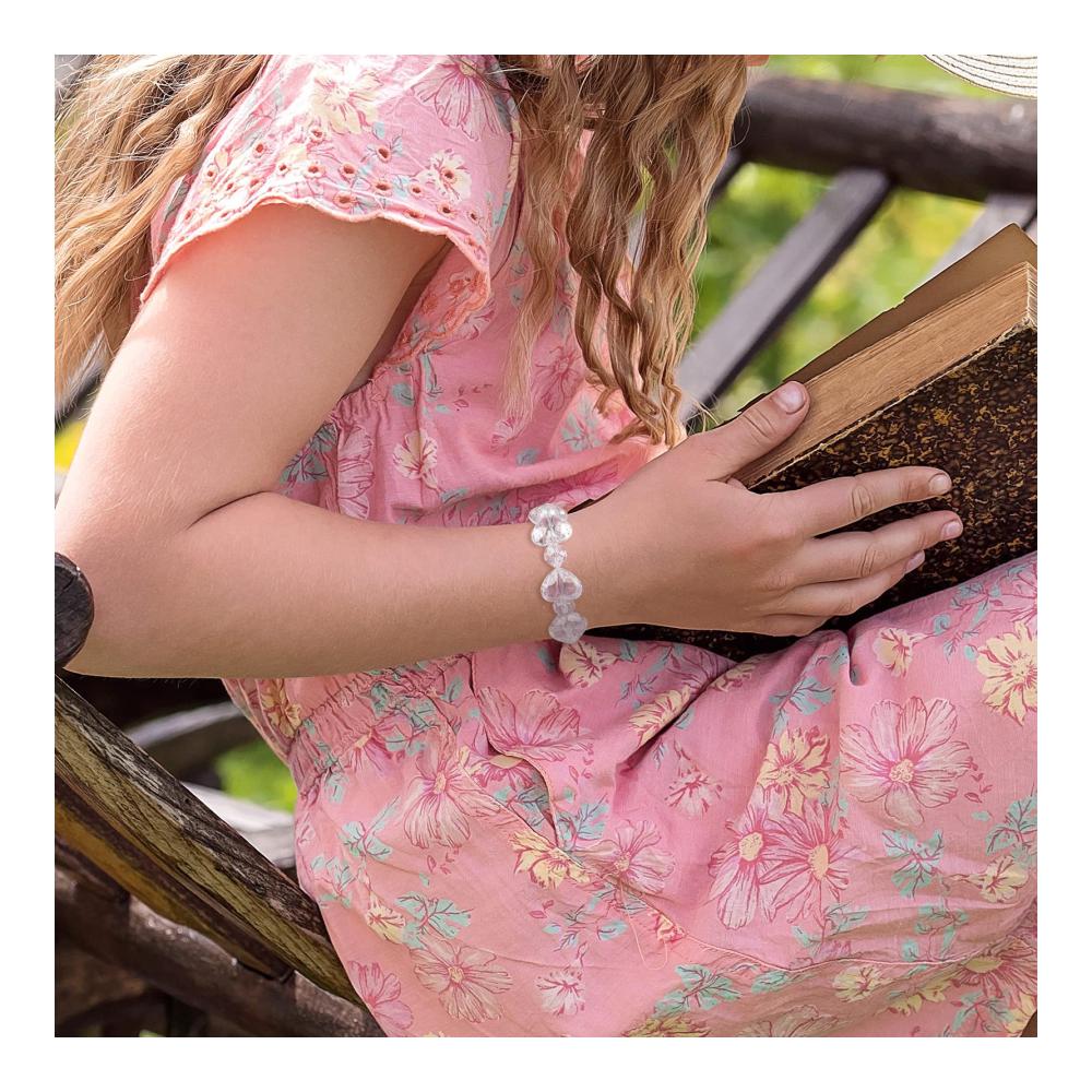 100 Stück klare Acrylperlen AB-Farbe transparent unregelmäßige Form Abstandshalter für DIY-Armbänder Schmuckherstellung | Hochwertige Schmuckperlen & Zubehör-Set für kreative Designs | Glänzende Akzente für einzigartige Handarbeiten