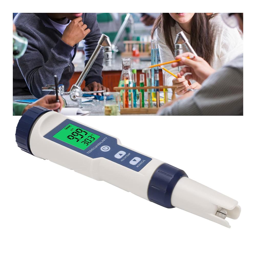 Entdecke die Vielseitigkeit Marker & Filzstifte mit EZ‑9909SP 5-in-1 Wasserqualitätsprüfstift! Analysiere PH TDS EC Salzgehalt & Temperatur mühelos. Wasserdicht staubdicht & automatische Erkennung für präzise Ergebnisse