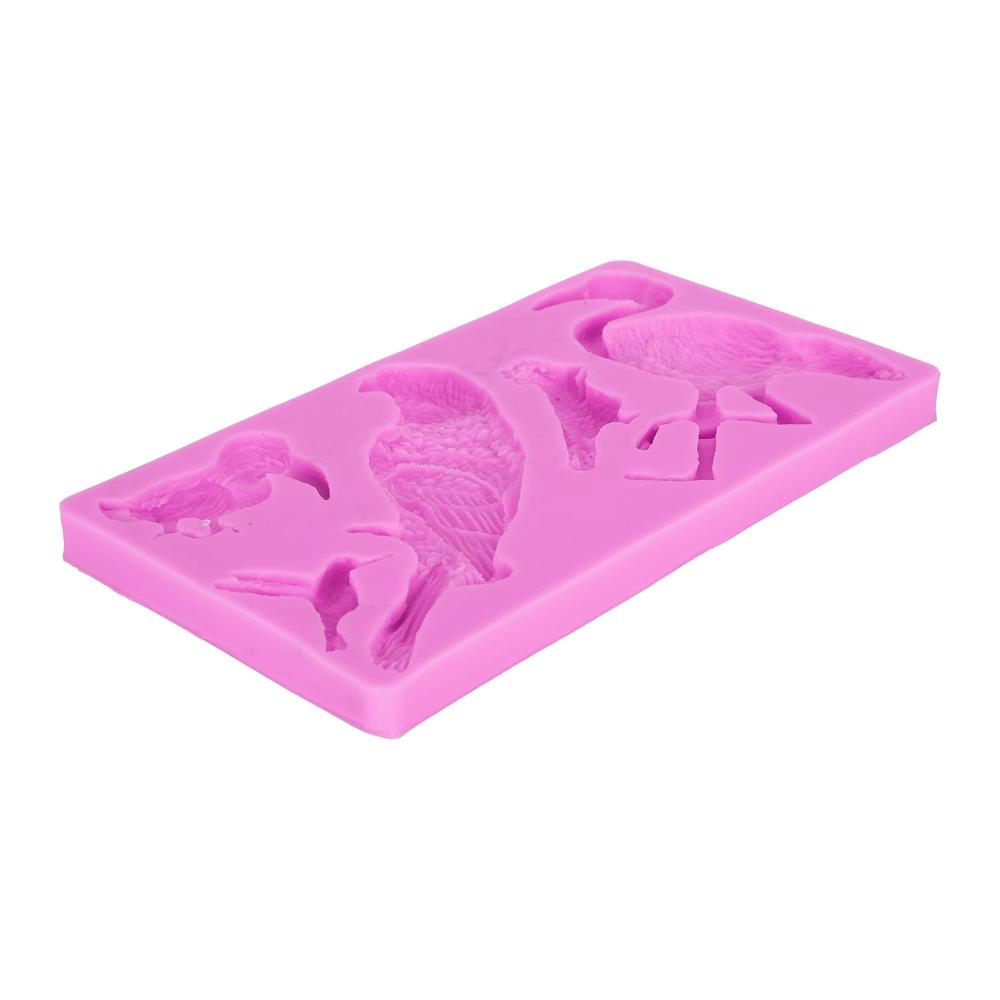 Entdecken Sie Kreativität mit unseren hochwertigen Motivbackformen! Vogel-Silikonform für DIY-Kuchen Kekse Schokolade - Authentische Tierformen für einzigartige Dessert-Dekorationen. Backspaß pur