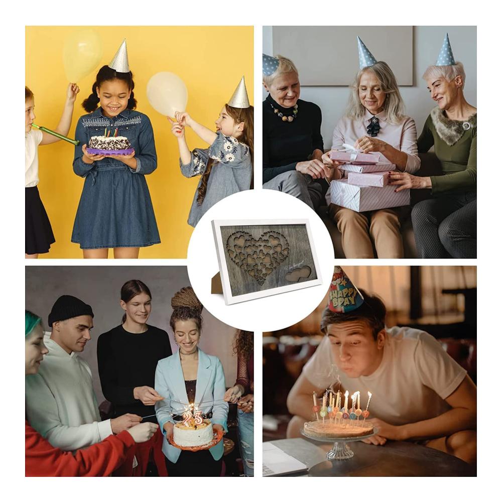 Entdecken Sie kreative Sparbüchsen Personalisiertes Geldgeschenk für Hochzeit Jubiläum & Geburtstag mit Bilderrahmen. Originelles Geldgeschenk für Weihnachten