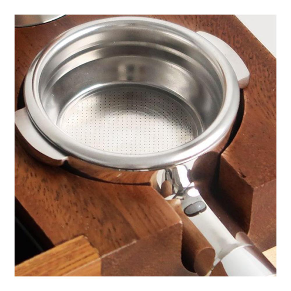 Entfesseln Sie den Geschmack 58mm Tamper aus Edelstahl für E61 Siebträger – Perfekter Espresso mit Stil B Holzgriff – Hochwertiges Zubehör für Kaffeegenießer