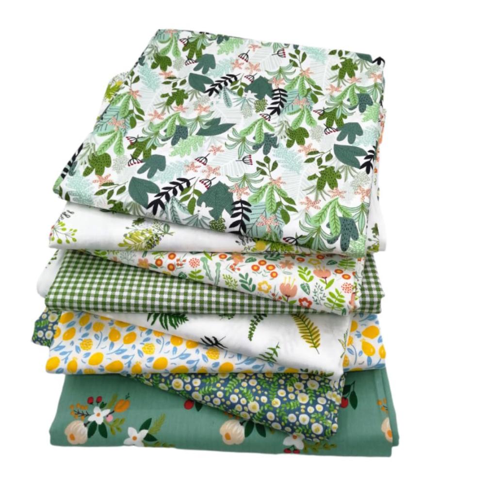 Baumwollstoffe Set 8 Stück 25x25cm für Näharbeiten Patchwork Quilten & DIY Basteln – Hochwertige Textilien für Kreative