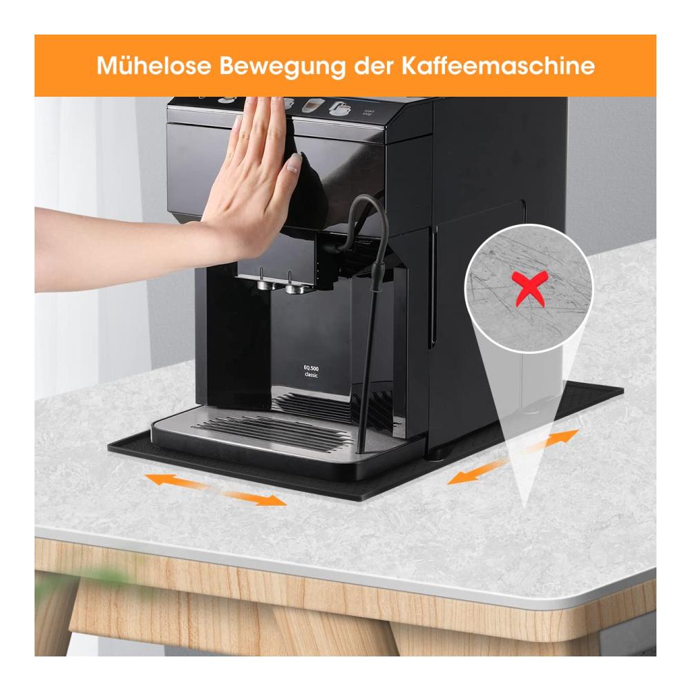 Schützen Sie Ihren Kaffeevollautomaten! AIEVE Silikonmatte für De Longhi Magnifica und Philips LatteGo. Verhindert Verschütten und Schäden. Perfektes Zubehör für Ihre Kaffe