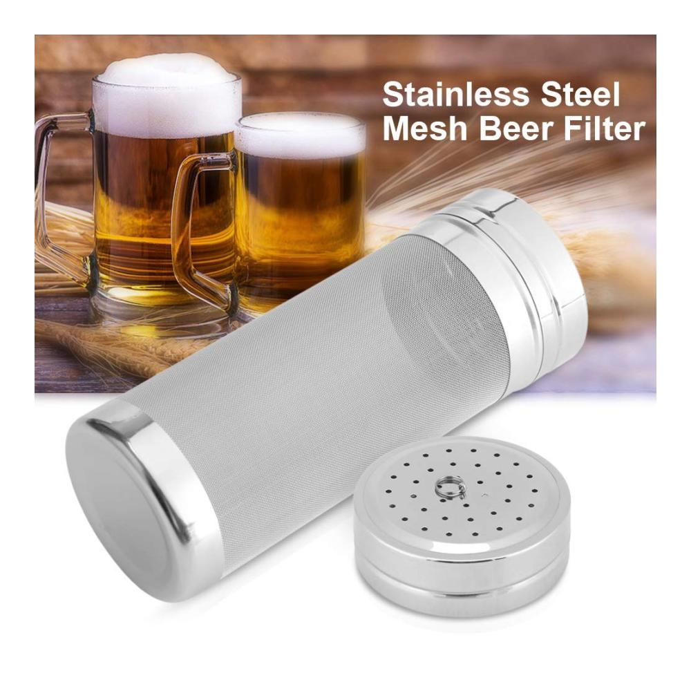 Premium Weinbereitung Filter Set Edelstahl Trichter 300 Mesh Sieb & Hopfenfilter für Bier und Tee - Brauen Sie perfekte Getränke zu Hause