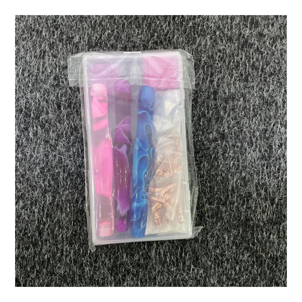 Entfesseln Sie Ihre Kreativität mit hochwertigem Werkzeug & Zubehör! papasgix 5D Diamond Painting Set Metall-Drill-Stifte für perfekte Diamantgemälde. Inklusive 45° abgewinkelten Ersatzköpfen für präzise Details. Ein Muss für Kunstliebhaber