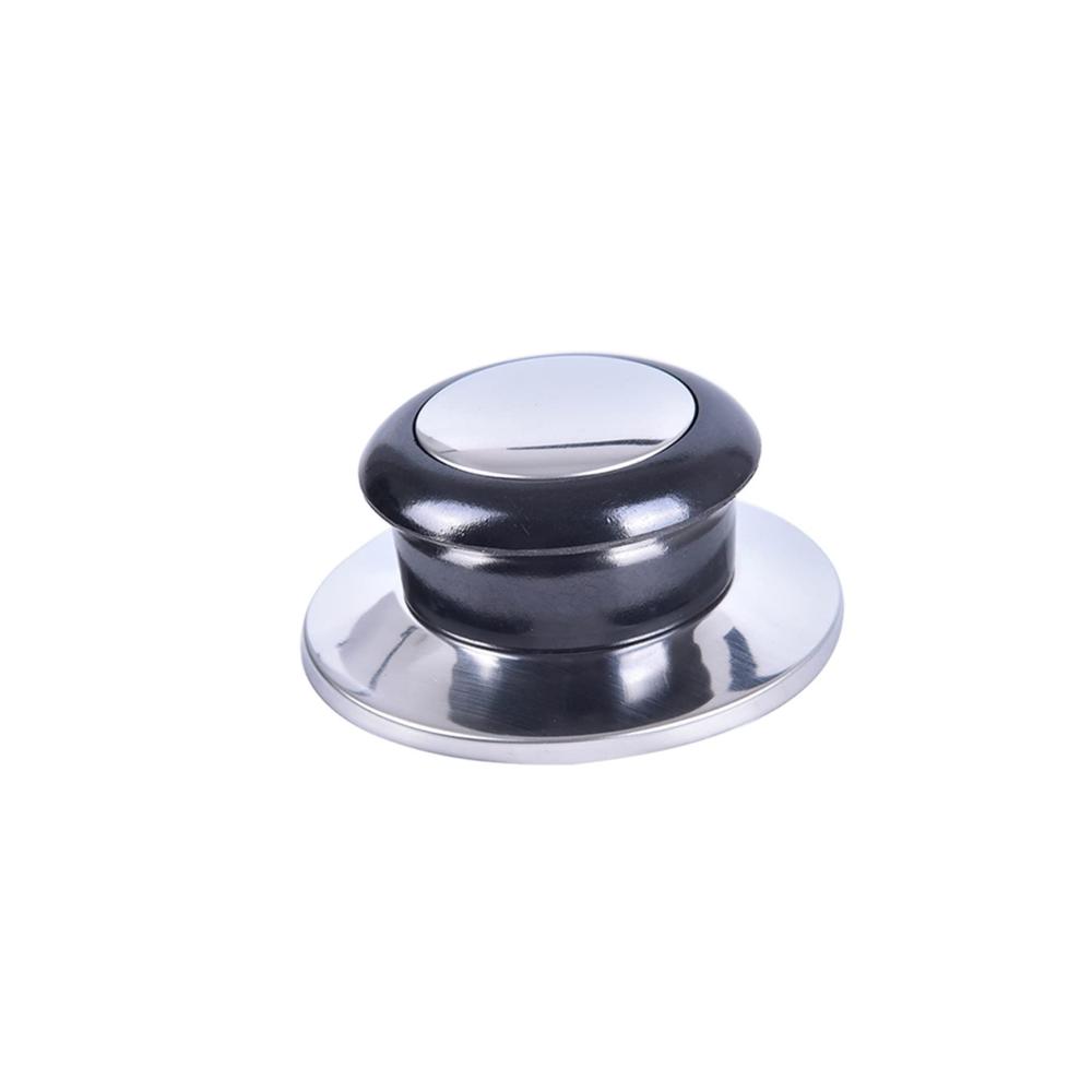 Hochwertiger hitzebeständiger Deckel mit Griff - Perfekte Passform für Ihre Pfanne - Idealer Ersatzteil für die Küche - Robustes Design in Schwarz und Silber - Von YFlifangting