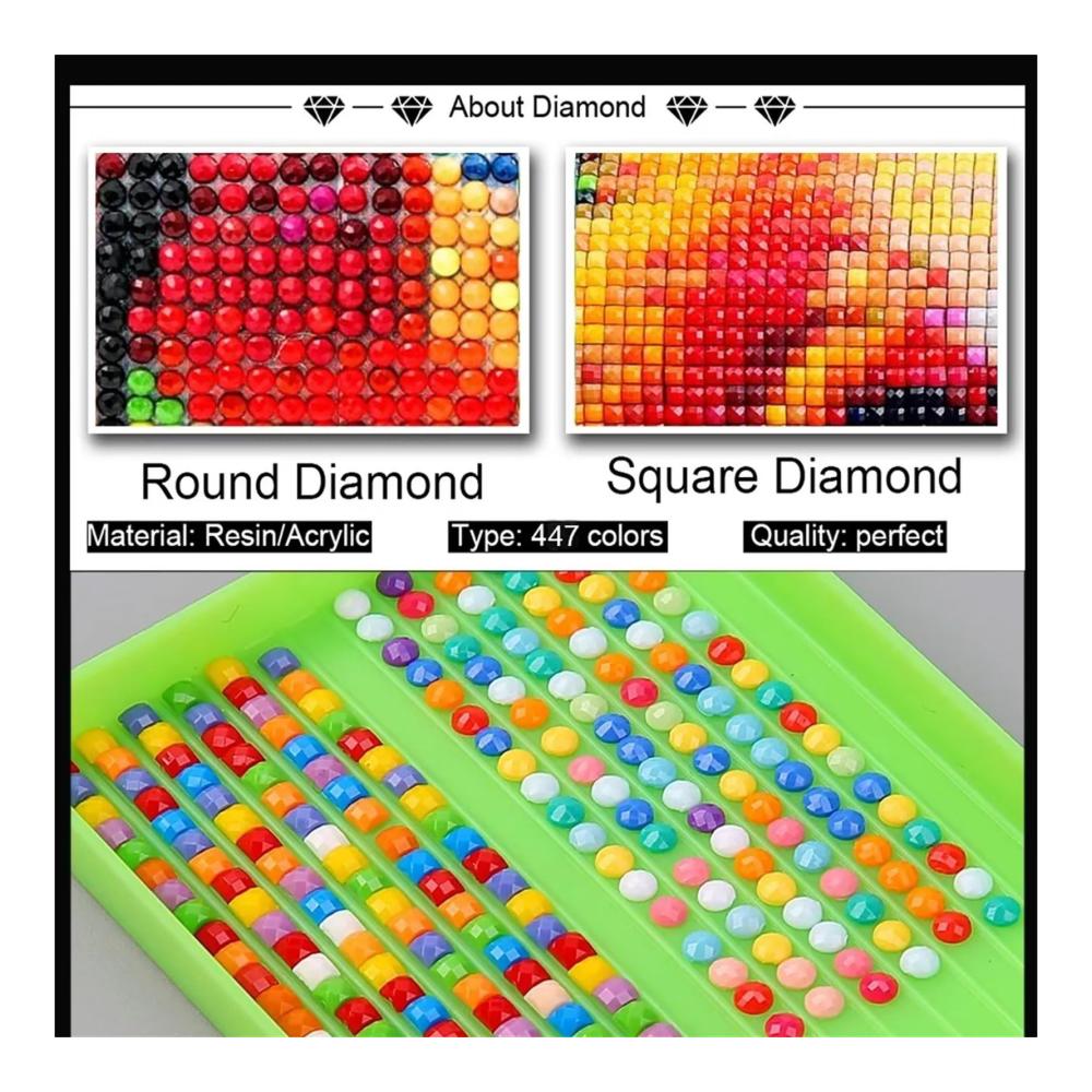 5D Diamant Malerei Set 40x80cm Sakura-Landschaft - Vorbedruckte Sets für Kinder und Erwachsene - Komplettes DIY Diamond Painting Zubehör - Weihnachtsbasteln und Home Decor Crystal Art