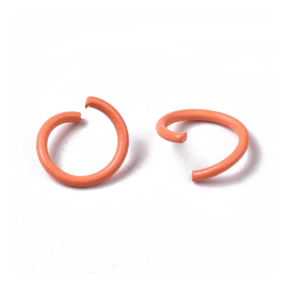 Entdecken Sie die Vielfalt 180 Stück bunte Ringel! Offene Binderinge 105 x 1 mm - Perfekte Verbindungselemente für Schmuck Basteln Armbänder und Schlüsselbunde. Kreative Freiheit entfesseln