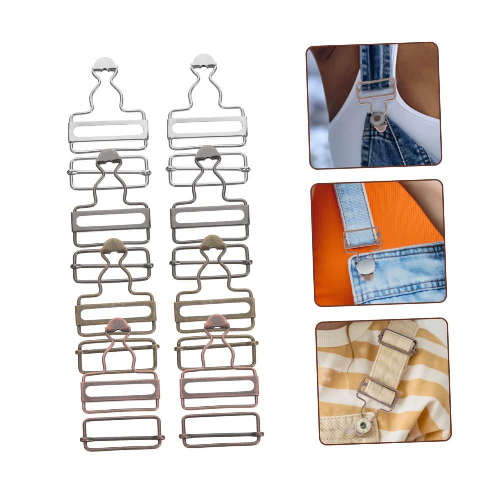 Hochwertige Druckknöpfe 32-teiliges Set Latzschnallen - Perfekte Ergänzung für Latzhosen Handpolitur Vintage-Stil. Einfacher Austausch für Kleidungsstücke. Einzigartige Geschenkidee