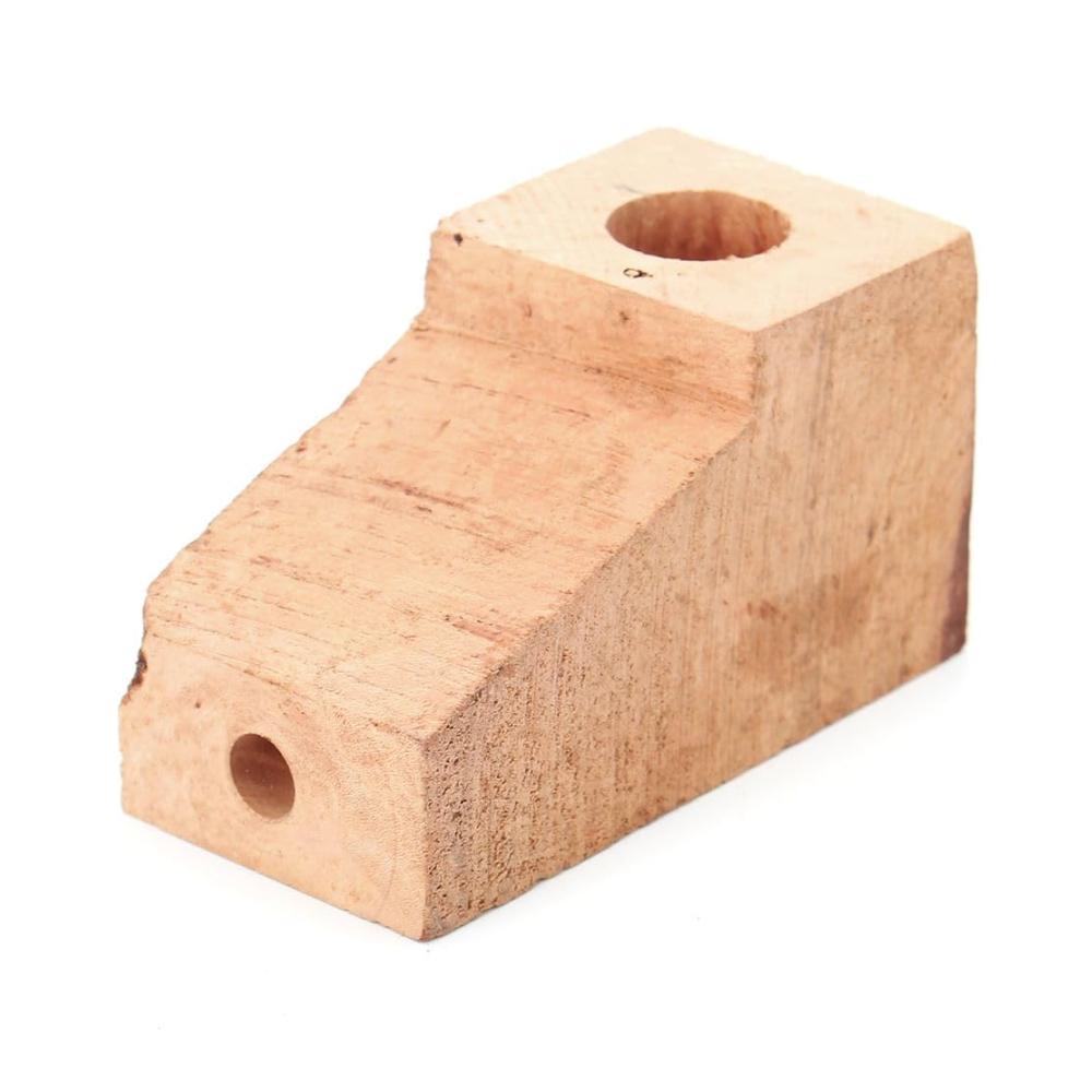 Entdecken Sie das ultimative Zigarrenzubehör Holzblock zum DIY-Schnitzen Ihrer individuellen Tabakpfeife! Perfekt vorgebohrt und bereit für ein einzigartiges Raucherlebnis. Formen Sie Ihre Lieblingsdesigns! AA0351