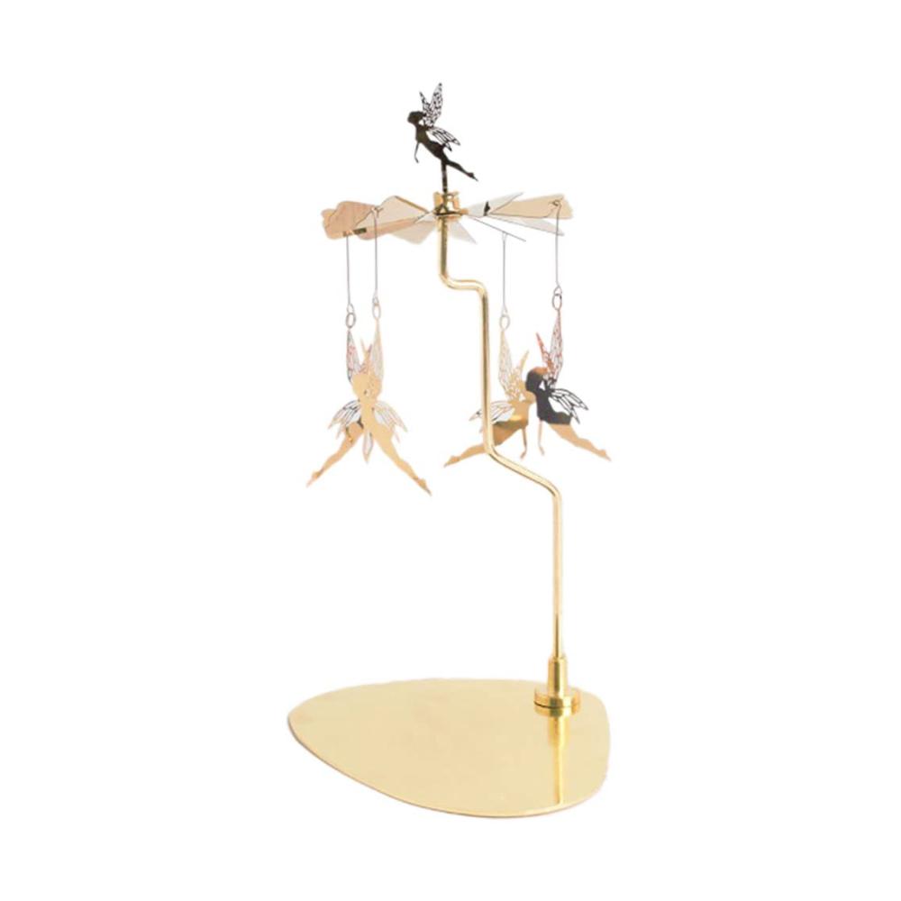 Drehbarer Teelichthalter für Kerzen Tischdekoration Fee - 360 Grad Drehung - Romantisches Ambiente - Handgefertigtes Design - Geschenkidee für jeden An
