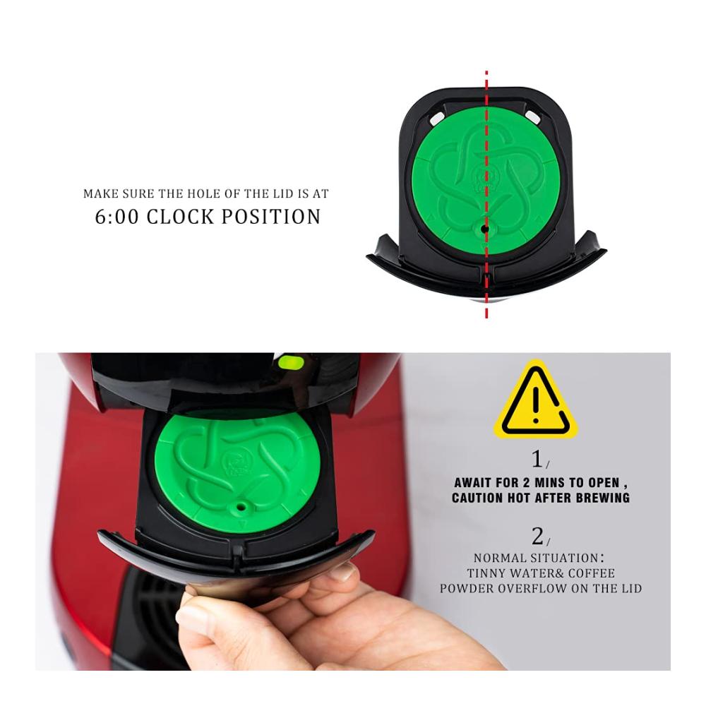 Mehrwegfilter für Dolce Gusto Nachhaltige Edelstahl Kaffeekapseln von I Cafilas - 2er Set für umweltbewussten Kaffeegenuss - Wiederverwendbare Kapseln für köstlichen Dolce Gusto Kaffee