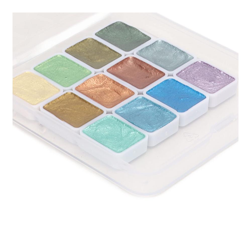 Entfalte deine Kreativität mit unserem Künstler-Aquarellfarben-Set! Umweltfreundlich glitzernd metallisch und solide. Mühelose Aufbewahrung tragbar und leicht. Perfekt für Kinder Erwachsene Anfänger und Künstler. Entdecke die Welt der Farben & Lacke