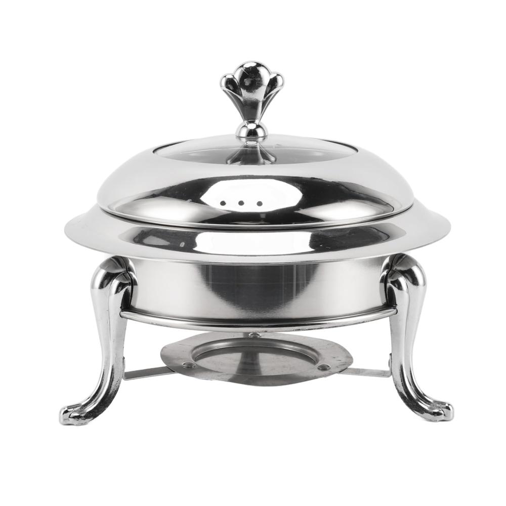 Edelstahl Stövchen & Speisewärmer Tragbarer Buffetwärmer mit Kippschutz für Weihnachten – Halten Sie Ihre Gerichte heiß! Ideal für Partys & Veranstaltungen. Hergestellt aus hochwertigem