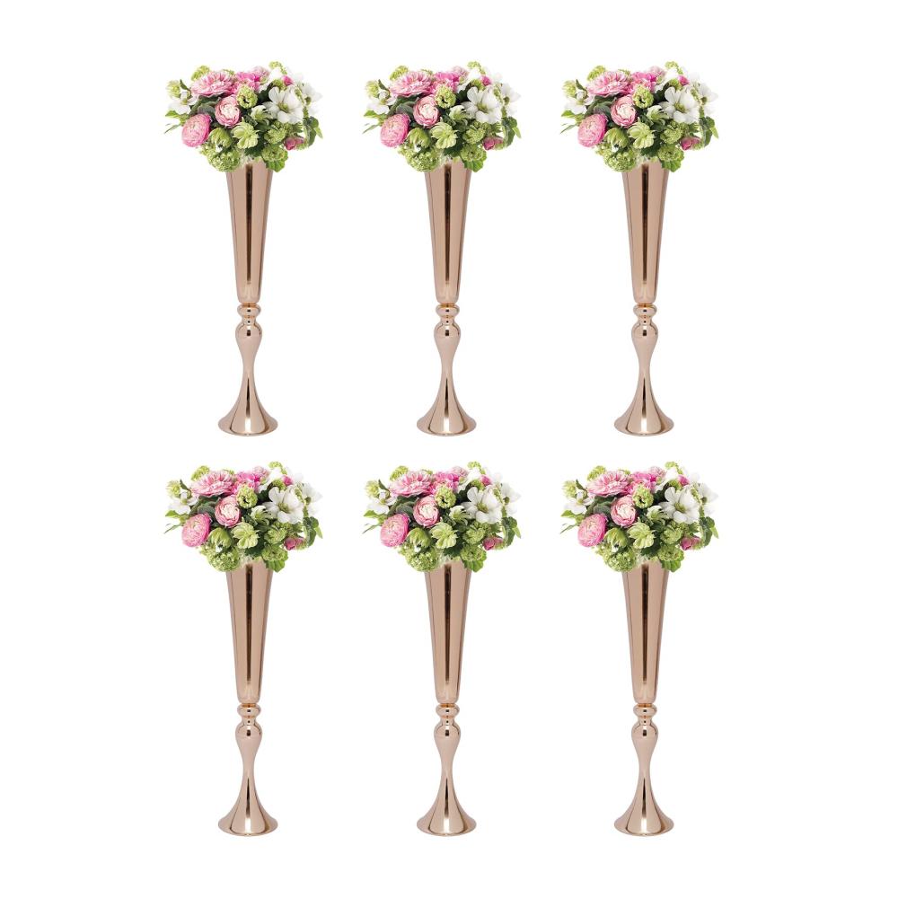 Elegante Vase für Blumendekorationen Hochwertiges Design für Hochzeiten Geburtstage & mehr | Innenraum & Buffet Dekorationen | Zeitlos attraktiver Zylinder