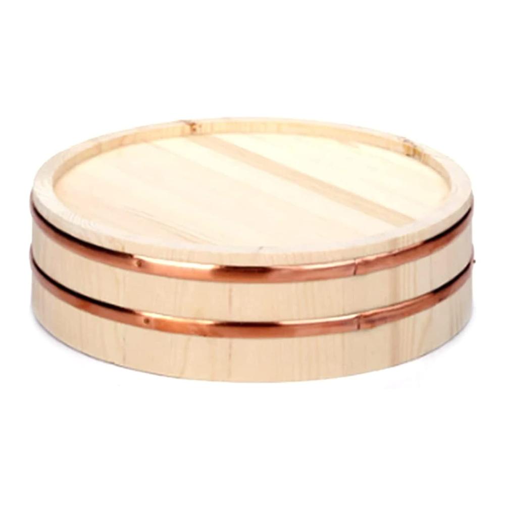 Exklusives Japanisches Sushi-Zubereitungsset Reisrührschüssel & Holz-Sushi-Reiswanne - Perfektes Sushi-Eimer-Kit zum Würzen/Küh