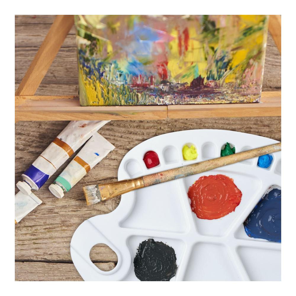 Entdecken Sie die Vielseitigkeit Malpalette Mischpalette Farbmischpalette Paint Board Mischtablett - Ideal für Künstler und Hobbyisten - Perfekte Mischpaletten für kreative Projekte