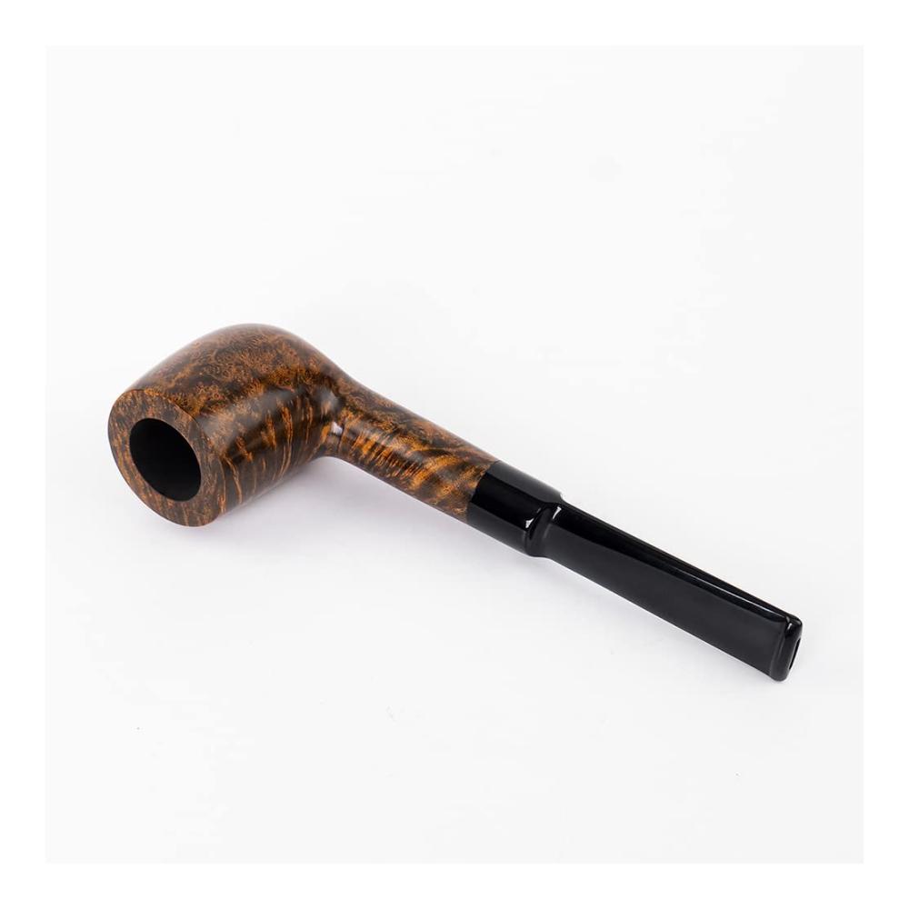 Entdecken Sie exklusives Zigarrenzubehör Handgefertigte Bruyere Tabakpfeife aus mediterranem Briar gerader Schaft natürliche Komponenten 9 mm Filter. Perfekte Geschenkbox