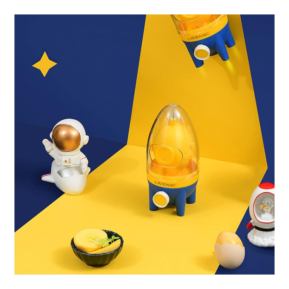 Entdecken Sie den FIYSON Eierschneider Tragbarer Manueller Eierschüttler für Goldene Eier - Mixer für Eigelb und Eiweiß - Perfekt für Hartgekochte Eier