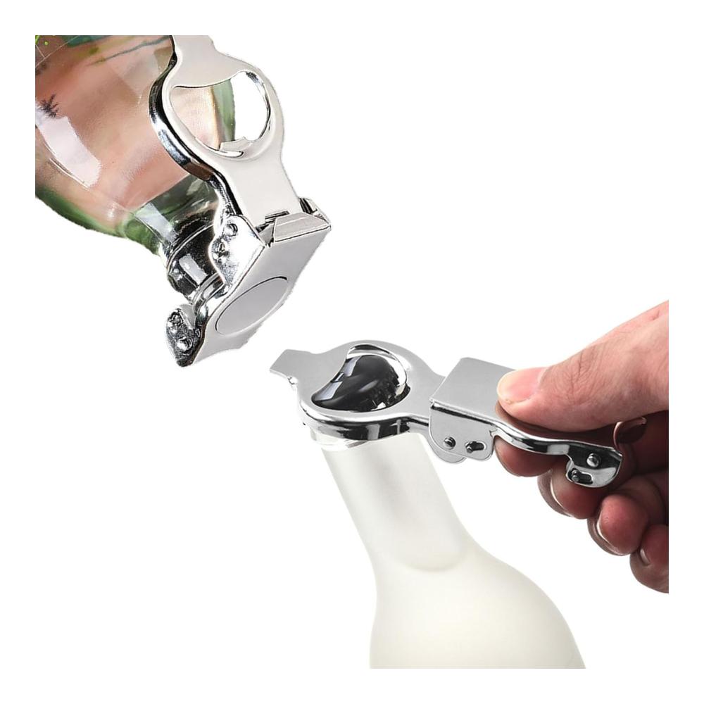 Entdecken Sie den ultimativen Flaschenöffner Multifunktional tragbar verschließbar faltbar - Edelstahl-Qualität für Ihre Küche! Genießen Sie bequemes Öffnen jeder Flasche. Perfekter Küchenhelfer