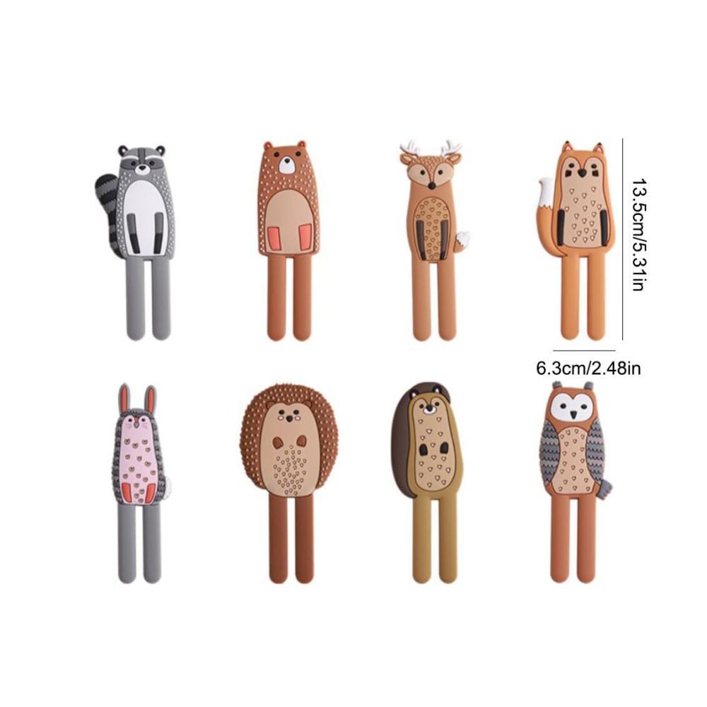 Premium Magnete Set - 8 Stück | Stark haftende Magnete für Kühlschrank Whiteboard & mehr | Vielseitige Aufhängehaken für Zuhause Büro & Werkstatt | Magnetisches Haushaltszubehör