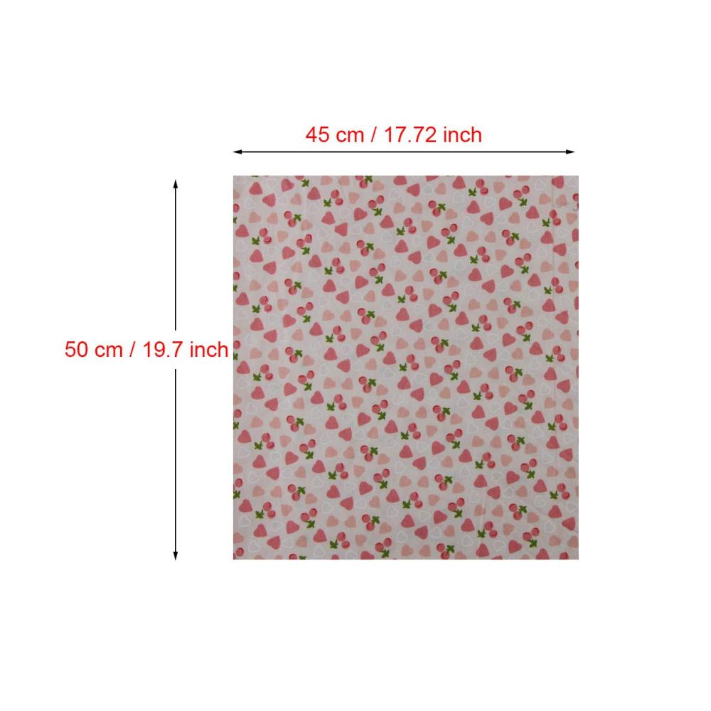 Baumwollstoff Meterware Patchwork Stoffpaket – 7 Stück 50x45 cm – Hochwertige Textilien zum Nähen Basteln & Scrapbooking – Ideal für DIY Projekte & Handwerksarbeiten – Vielseitige Baumwolle