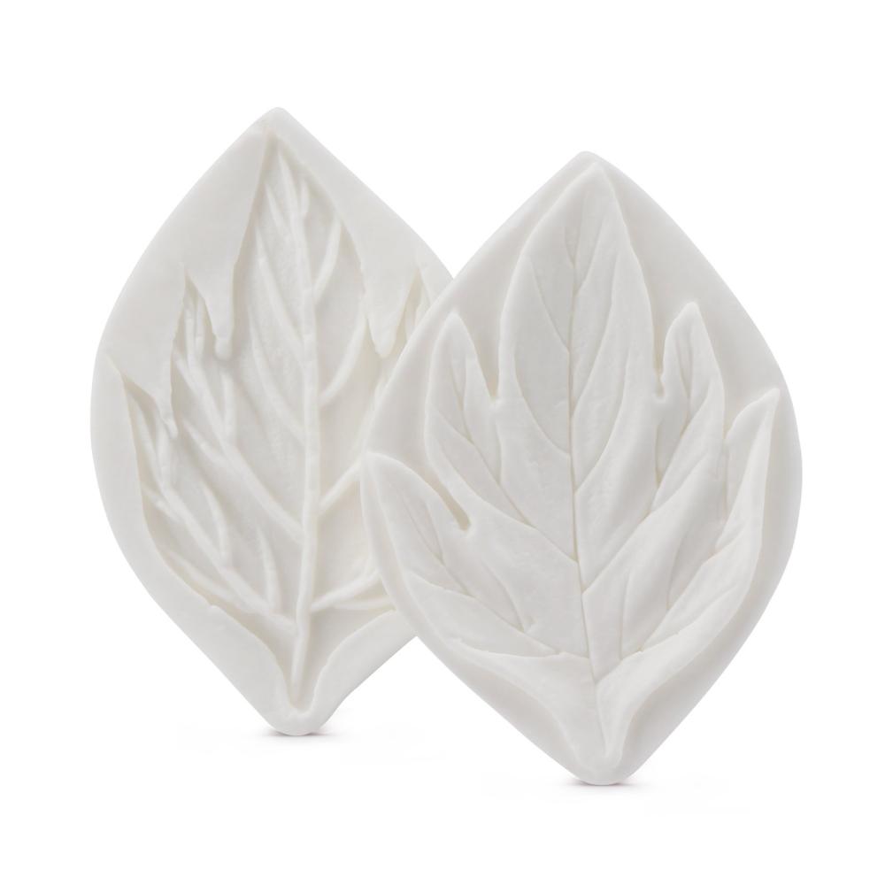 Kreative Seifenherstellung leicht gemacht! Set mit 6 Gießformen für Blätter und Rosenblätter aus Silikon. Perfekt für Fondant Schokolade und mehr – Ideales Werkzeug für 3D-Kuchendekorationen