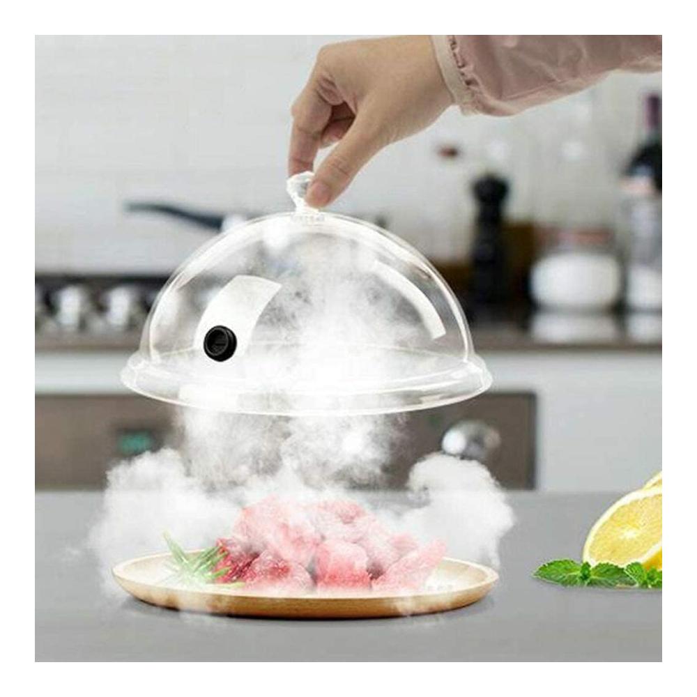Deckel für XLTEAM Räucherkuppel Transparente Abdeckung zum Konservieren von Aromen - Perfektes Zubehör für Rauchen Sous Vide Grillen & mehr