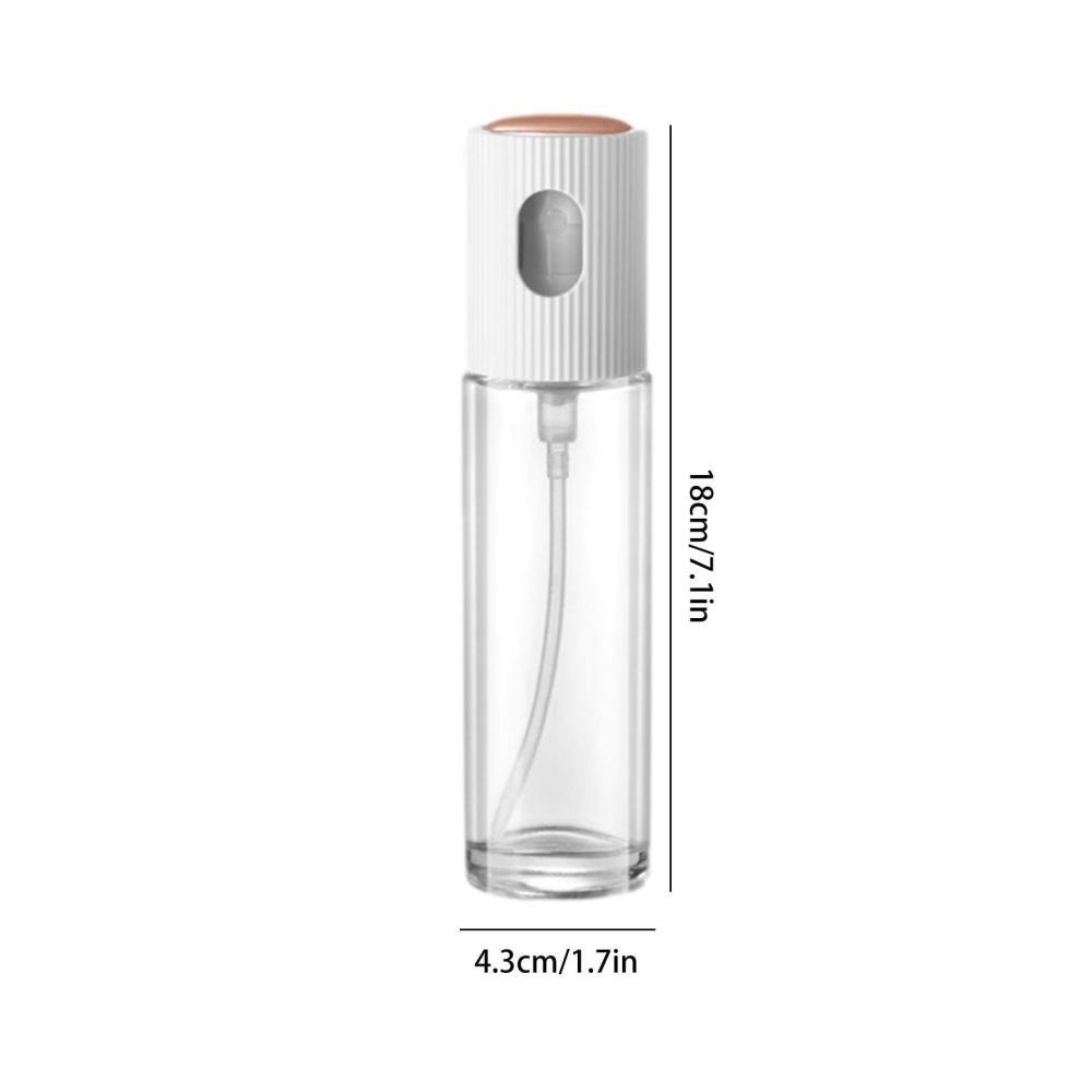 Genießen Sie gesündere Mahlzeiten mit unserem hochwertigen A/R Ölsprüher aus Glas - Nachfüllbare Gewürzflasche in Reisegröße für die Küche. Perfekt dosiertes Öl für Ihre