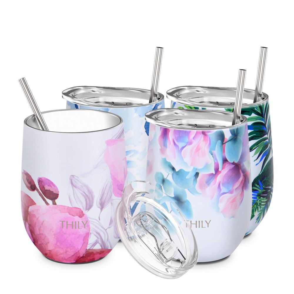 Whiskeygläser Set aus Glas 4er Pack mit stilvollem Design für Genussmomente - Klarer Kristallglasbecher 10 oz für Scotch Bourbon Cocktails - Perfekt für Zuhause Bar und Geschen