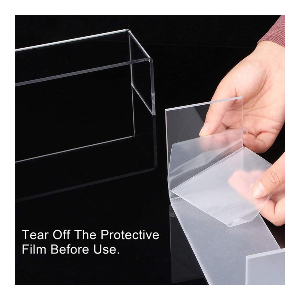 Premium Acryl Stufen Set - Klarer Display Ständer für perfekte Präsentation | 6er Pack Display Stützen für Eleganz und Organisation