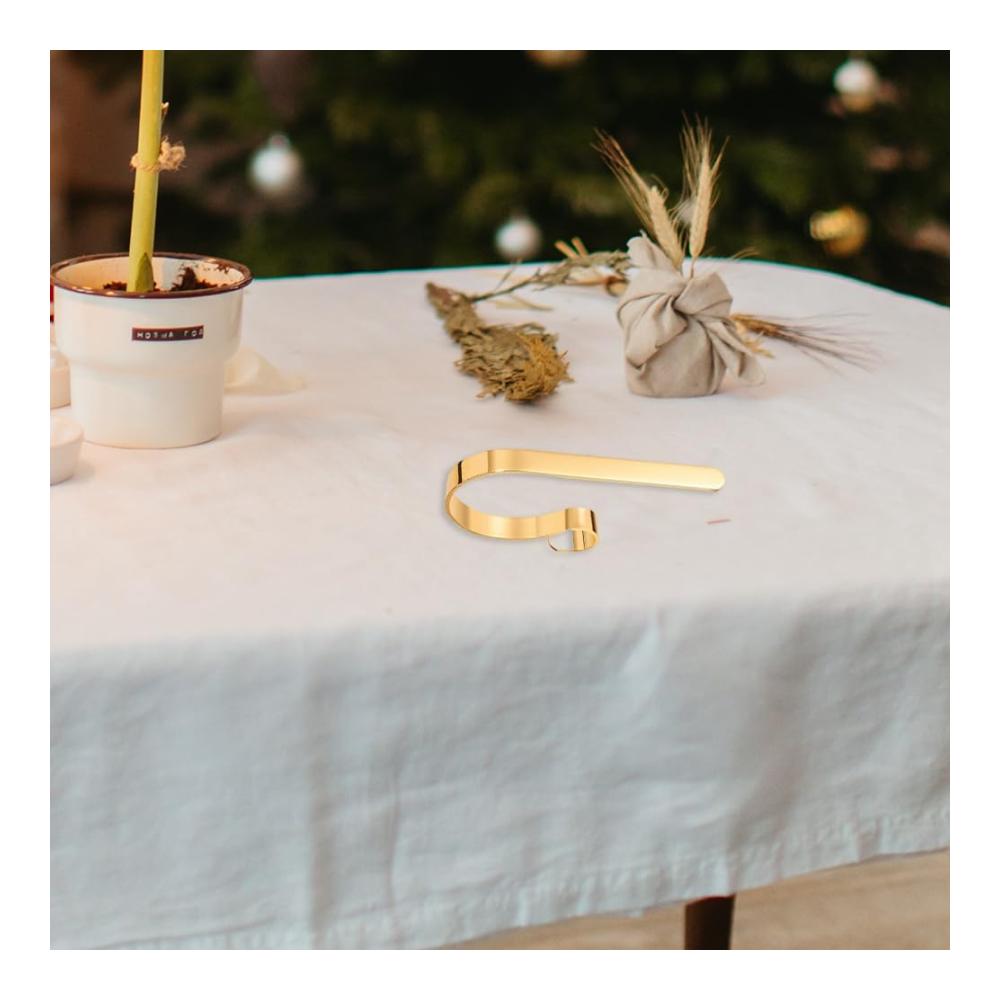 10 Stück Weihnachtsstrumpf-Halter für Kaminsims | Leicht zu befestigende Aufhänger | Festliche Dekoration | Robustes Design