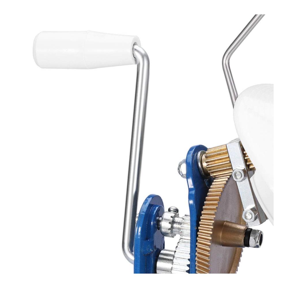Entdecken Sie die Perfektion des Handwerks mit unserem Knäuelwickler - Needlecraft Jumbo-Metallgarn/Wolle Saiten/Faser-Kugelwickler handbetrieben 284 g - Erleben Sie müheloses Garnwickeln! Ideal für Stricken Hä