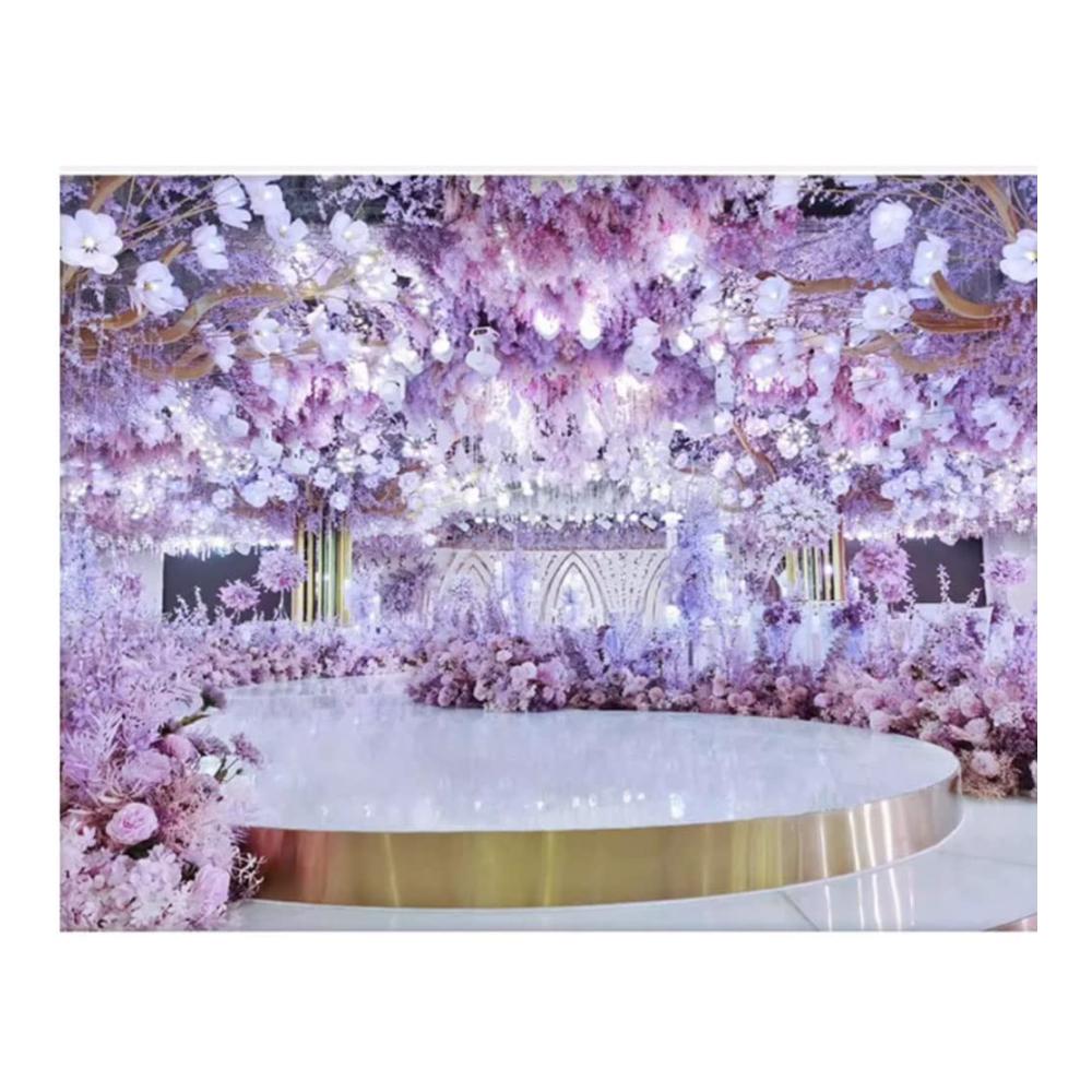 Hochzeits-Gangläufer Glamouröser Bodenteppich für Innen- und Outdoor-Partys - Glitzernde Landebahn für Proms Strandhochzeiten und mehr - 1 * 15M Weiß