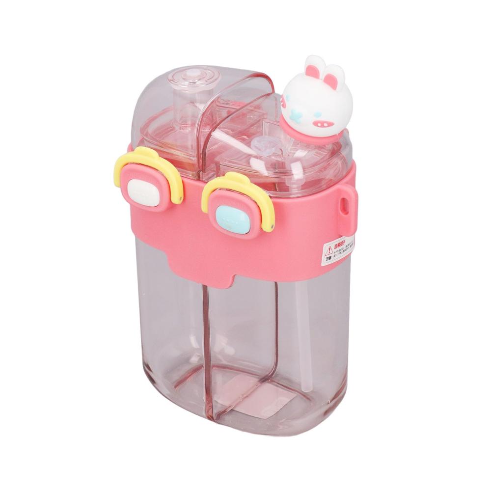 Entdecken Sie die neuesten Filterflaschen! Süße Wasserflasche 780ml - Tragbare Auslaufsichere Sportgetränkeflasche mit doppeltem Verwendungszweck (Rot) - Ideal für unterwegs