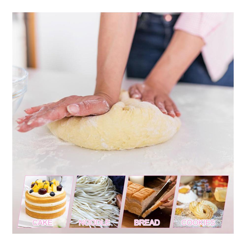 Entdecken Sie die Magie des Backens mit unseren 2 Stück Runden Silikon Backunterlagen! Non-Stick rutschfest und mit Skala für präzises Arbeiten. Ideal für Theken Ofen und Tortenkrusten. Backmatten die das Backen zum Vergnügen machen