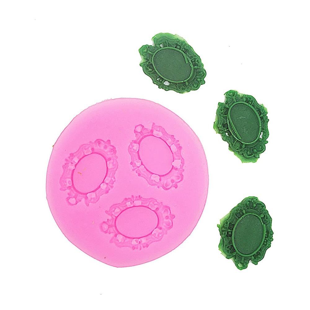 Formen für Fondant Zucker & mehr – Silikon Backwerkzeug für Kuchen Süßigkeiten Schmuck & Seife – 3-teiliges Modellierwerkzeug-Set