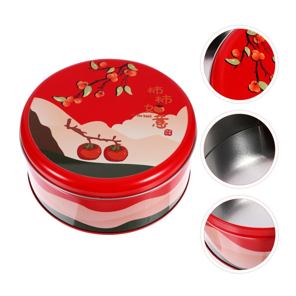 Exklusive Keksdose zum Chinesischen Neujahr 2024 | Weißblechdose mit Drachendesign für Süßigkeiten und Snacks | Traditionelles Geschenk in limitierter Auflage