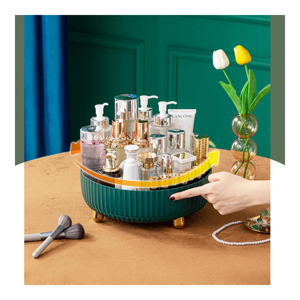 Effizientes Gewürzregal Drehbarer Aufbewahrungsturm für Küche & Vorratsraum - Orangefarbener Organizer für Gewürze Platzsparend & Stilvoll - Inklusive Küchenregal & Kühlschrank-Organizer||22CM