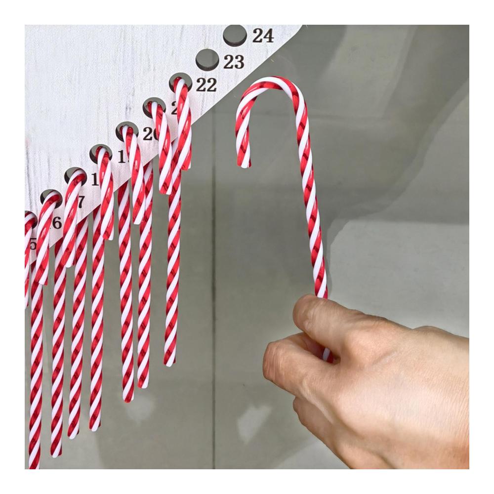 Adventskalender Weihnachtszauber 24 Tage Countdown mit süßen Überraschungen | Holzdesign für festliche Wanddekoration perfekt für Mädchen und Kinderzimmer