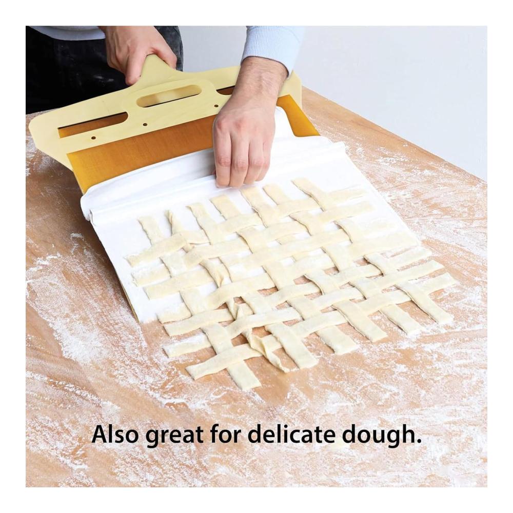 Pizzawender mit Komfortgriff | Hochwertige Pizzaform für perfekte Übertragung | Ideales Zubehör für Backöfen | Pizzaschieber aus robustem Material