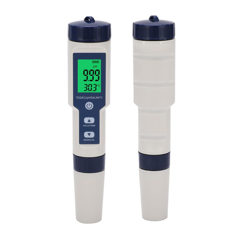 Entdecke die Vielseitigkeit Marker & Filzstifte mit EZ‑9909SP 5-in-1 Wasserqualitätsprüfstift! Analysiere PH TDS EC Salzgehalt & Temperatur mühelos. Wasserdicht staubdicht & automatische Erkennung für präzise Ergebnisse