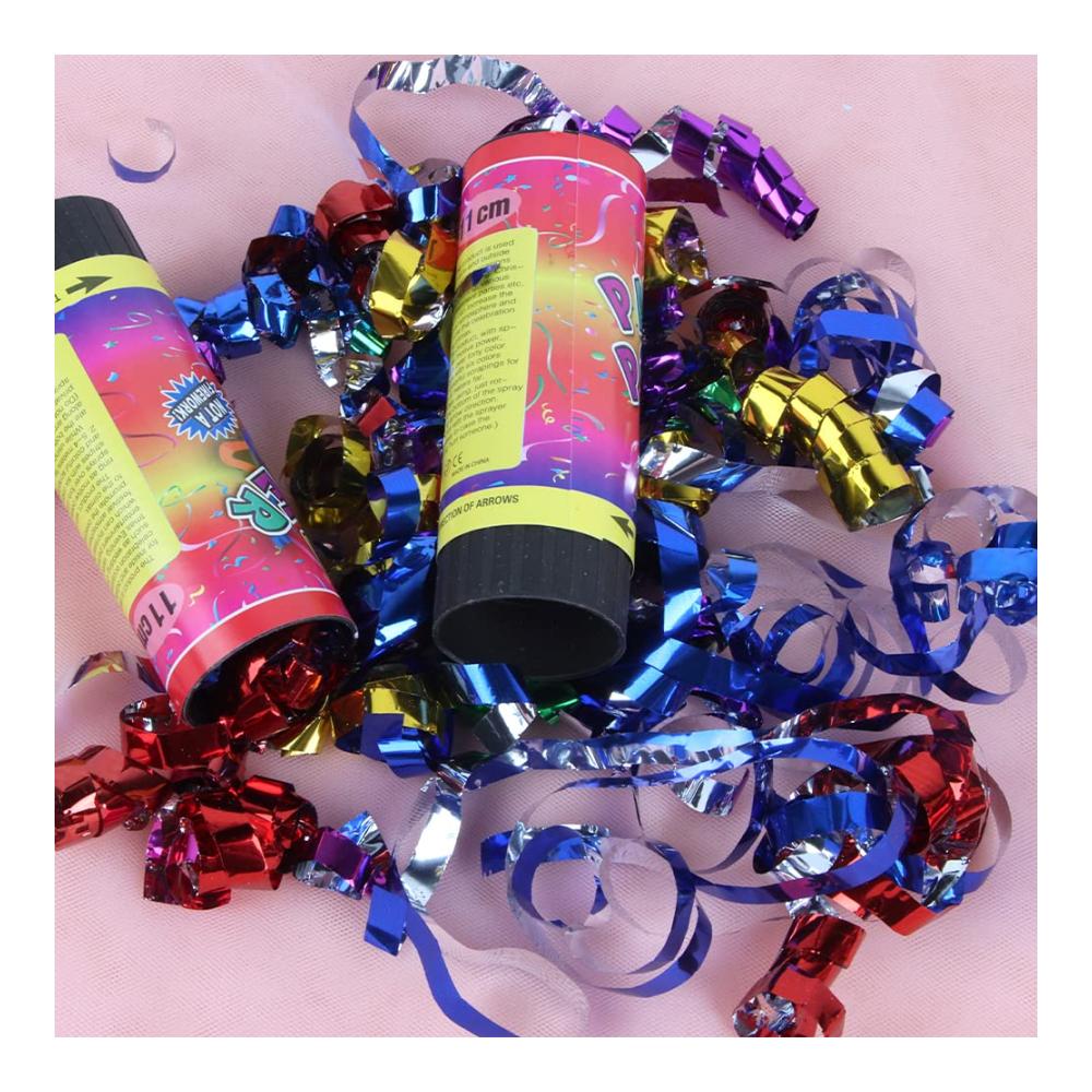 Bunte Freude entfesseln! Taozoey Konfetti Shooter Set mit 10 Konfettikanonen für unvergessliche Momente bei Geburtstagen Karneval und Heiratsanträgen. Party Popper für garantierten Spaß (11