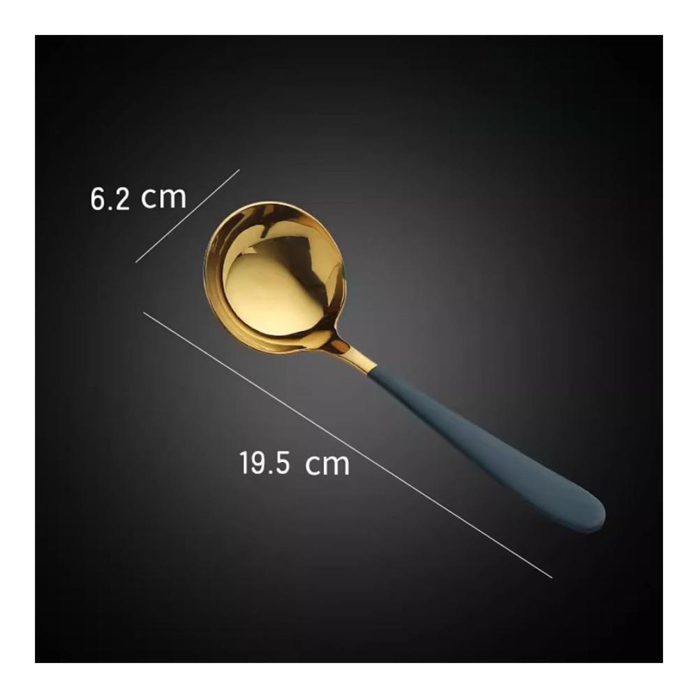 Küchenkelle Haushaltssuppenkelle Edelstahllöffel Set – Robuste Schöpflöffel & -kellen für köstliche Suppen und Eintöpfe – Ergonomisches Design vielseitig einsetzbar – Perfekt für den täglichen Gebrauch