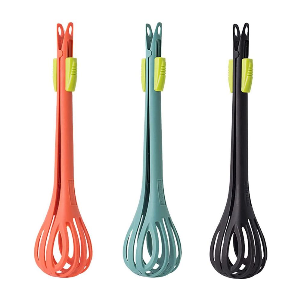 Multifunktionaler 2-in-1 Schneebesen Food Clip & Egg Whisk | Hand-Eierschläger und Nudelzange | Robuster Küchenhelfer für perfekte Eier und Lebensmittelklammern | Spaghetti-Zubereitung leicht gemacht