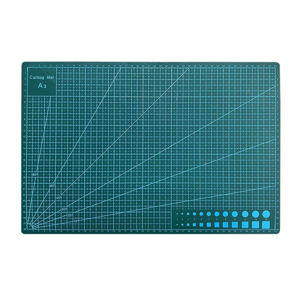Große Selbstheilende Schneidematte A3 (45 x 30 cm) – PVC Nähunterlage für präzises Schneiden – Ideal zum Nähen Quilten & Basteln – Robuste Schneidunterlage für Stoff & Papier