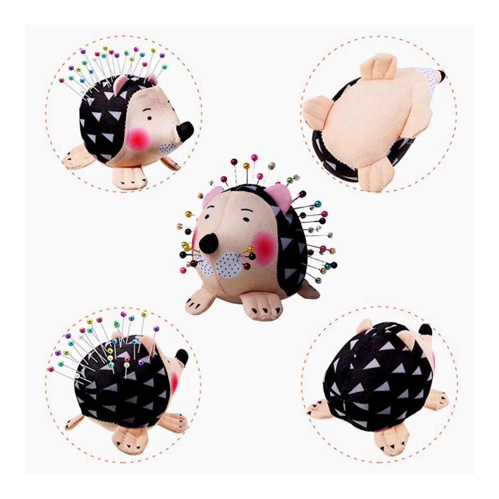 Entzückendes Igel-Nadelkissen Set - 2er Pack Tomatenform Pin-Halter für DIY Handarbeiten. Perfektes Nähzubehör & Bastelwerkzeug für kreative Näharbeiten