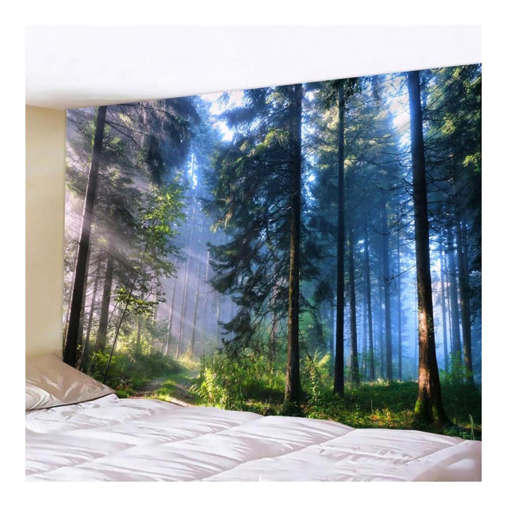 Verwandle dein Zuhause mit unserem exquisiten Wandteppich Naturlandschaft mit Waldpflanzen - XXL Wandbehang für stilvolle Heimdekoration - 62.200 x 150 cm - Zeitloses Design 2024! Ideal für eine harmonische Atmosphäre. Gönn dir Qualität und Stil